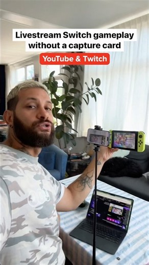 Livestream Nintendo Switch gameplay without a capture card | YouTube and Twitch