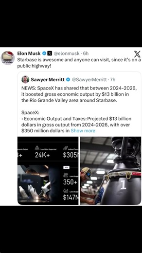 Starbase is awesome and anyone can visit #foryou #trading #elonmusk