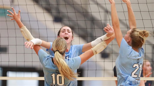 See the highlights from Washburn Rural volleyball vs Hayden