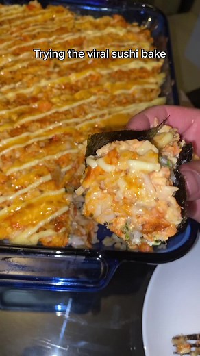 Delicious Viral Sushi Bake Recipe