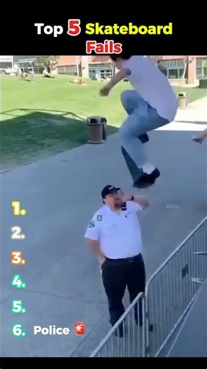 Ranking Insane Skateboard Fails 💀 #shorts