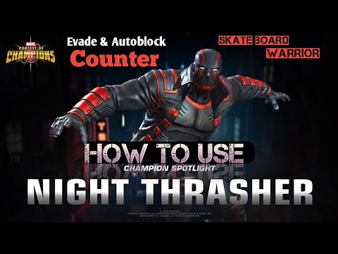 How to Use Night Thrasher(Guide and Gameplay)-Marvel Contest of Champions