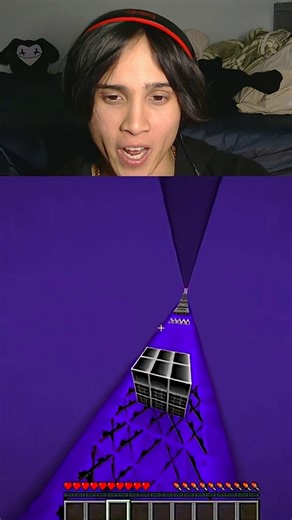 Minecraft Geometry Dash parkour