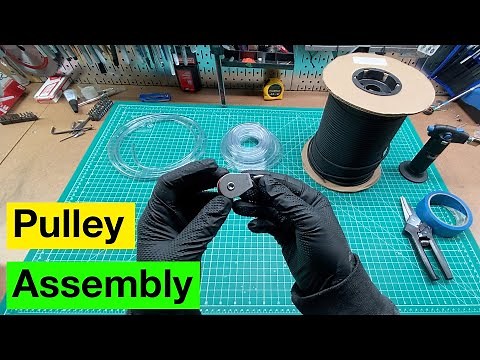Building a Pulley Assembly For Hanging Wire Antennas in Trees