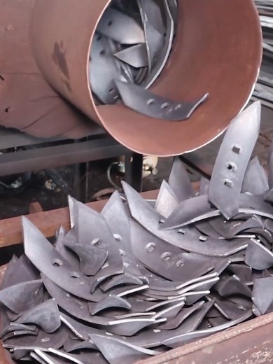 Production Of Agriculture Cultivator Blade Of High Carbon Steel & Factory Mass Production #production #agriculture #factory #steel #making #fyp #foryoupage #fypツ