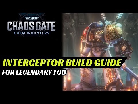 INTERCEPTOR Build Guide - WARHAMMER 40k CHAOS GATE DAEMONHUNTERS