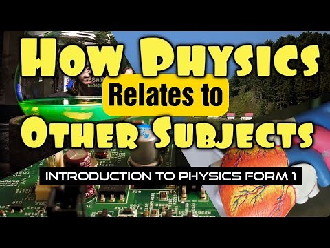 How Physics Relates to Other Subjects - Introduction to Physics Form 1