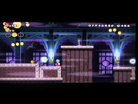 MW 4-GHS New Super Mario . Wii 4-Ghost House Secret | Hidden Path Breakout