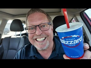 Dairy Queen Oreo Reese's Blizzard Review ! Best Blizzard EVER ?!?!