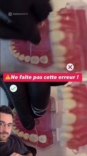 Fil dentaire : la bonne technique expliquée pas à pas
