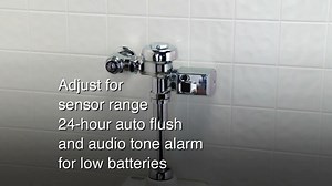 Watch AutoFlush Urinal Installation Video on Amazon Live