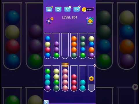 Ball Sort Puzzle Level 801 to Level 805