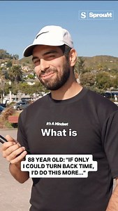 88 Year Old: “If Only I Could Turn Back Time, I’d Do This More...” BTW, comment “VIDEO” and we’ll send you a link to the entire interview! | Sprouht