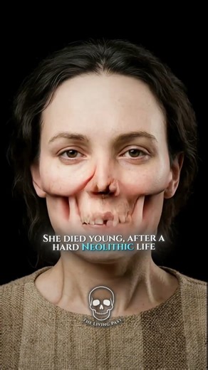 The Exhausted Face of Europe's First Farmers