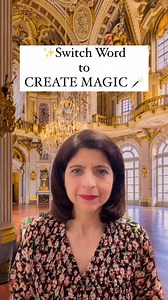 15K views · 184 reactions | ✨SWITCH WORD TO CREATE MAGIC...