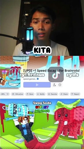 Kalau Nemu Orcaledon Videonya Berakhir #brainrot #roblox #shortsfeed