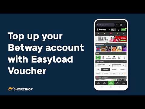 How to top up Betway using Easyload Voucher
