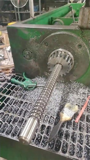 Satisfying 🥰 How to Internal Spline Gear ⚙️ #shorts