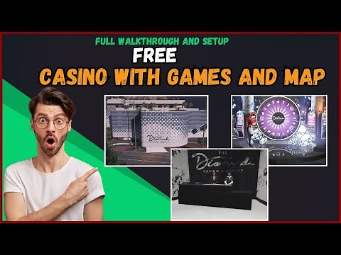 QBCore Casino Script with MLO | Lucky Wheel and other Games | Free FiveM Script | QBCore Framework
