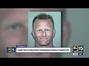 Man threatens donut employee after being refused free samples