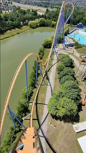 POV Ride on Behemoth at Canada’s Wonderland 🎢 Shot with Ray-Ban Meta Glasses! #shorts