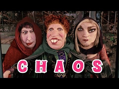 The Sanderson Sisters being an ICONIC TRIO for over 9 and a half minutes straight ✨️ (Hocus Pocus)