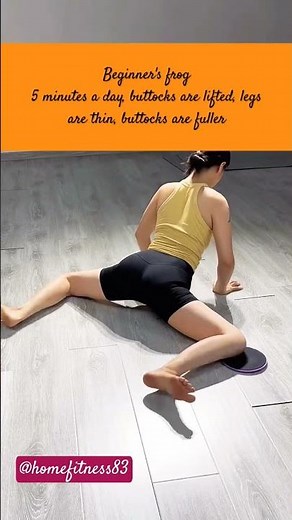 Frog pose for beginners splits are a must 5 minutes a daywill lift your#yoga#fitness#exercise#shorts