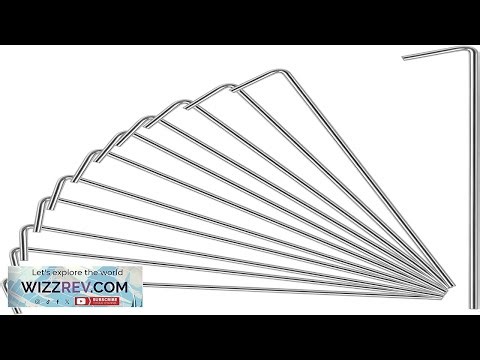 17 Pack Heavy Duty Metal Tent Stakes for Outdoor Decorations Gardening