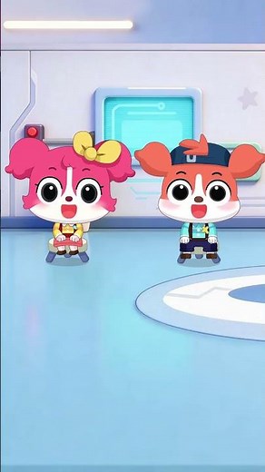 ABCD~和小蝶一起唱！#babybus #寶寶巴士 #sherifflabrador #兒歌 #shorts