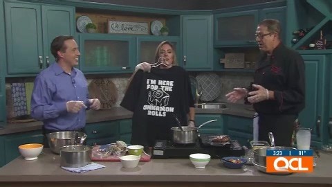 Watch Chef Jeff Grunder on Quad Cities Live as he shares how we create our signature Cattleman’s Choice! We broil our Certified Angus Beef Haybaler Top Sirloin and stuff it with a savory mix of Swiss cheese, mushrooms, bread crumbs, garlic and spices, then finish it off with our award-winning pioneer sauce. But if you don’t want to make a mess at home, stop on in for dinner! | Machine Shed Restaurant