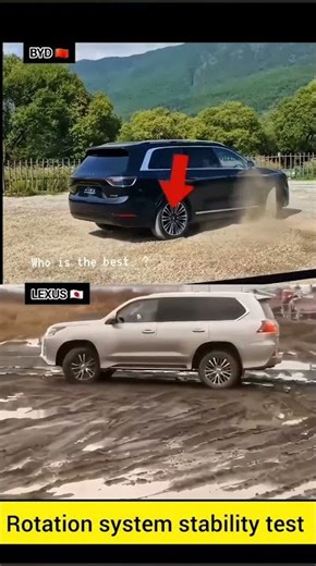 BYD vs Lexus | Turning Radius & Maneuverability Test