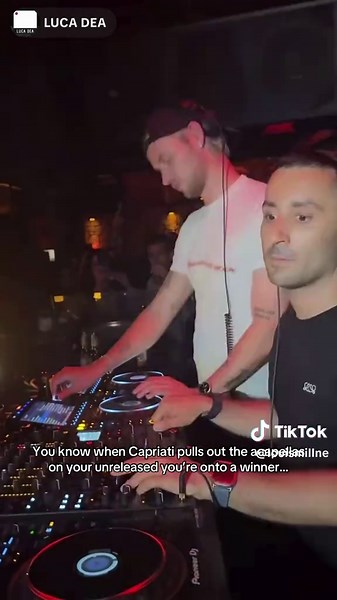 Joseph Capriati b2b Mau P Amnesia acapella on unreleased