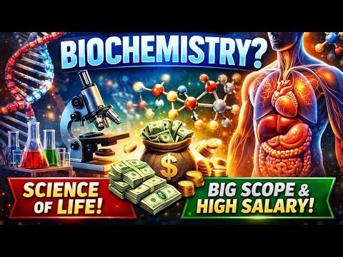 What is Biochemistry? 💥 Full Scope, Career & Salary | Must Watch for Science Students!