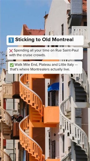 Places to visit in Montreal | stops for your first trip