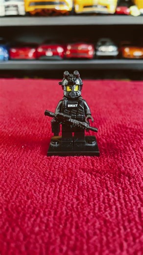 Here’s a short video of the Lego swat minifigure I got last week. Enjoy #lego #swat #legopolice