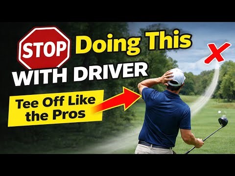 STOP Doing THIS With Driver! (Tee Off Like The Pros).