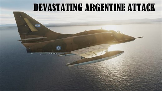 Inside the Argentine air raid that shook the Falklands War