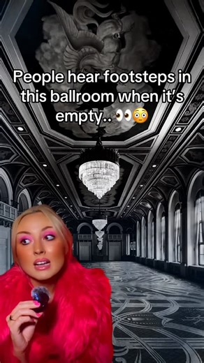 Brittney Crabb ⭐️ on Instagram: "Haunted ballroom at the Fairmont Royal York hotel in Toronto #paranormal #hauntedhotel #ghoststories #hauntedhistory"