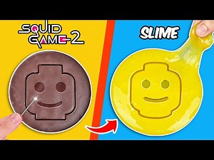 I Made LEGO Dalgona Candy in SQUID GAME | FUNZ Bricks