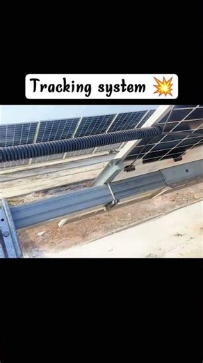 Tracking system in solar power plant #shortvideo #viralvideo #tatapower #tatamotors