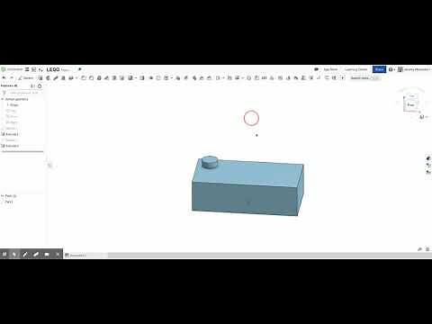 Design a LEGO Brick in Onshape