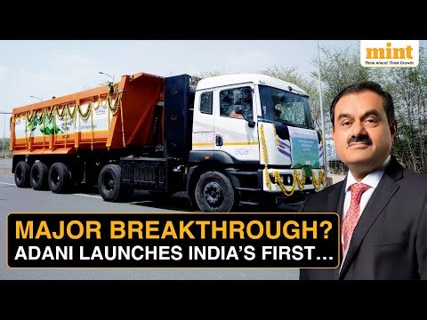 Adani Launches India’s First Hydrogen Truck, Aims To Replace Diesel Trucks Soon