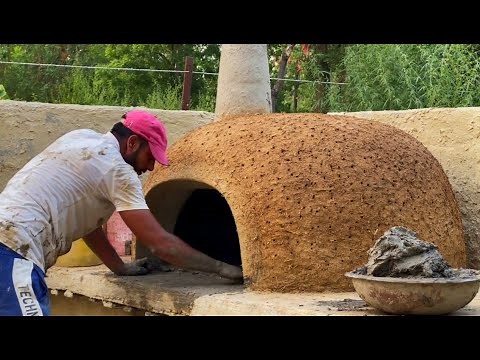 No Cost Built The Best Clay PIZZA OVEN ll A Masterpiece Construction at Home II DIY Pizza Oven ll