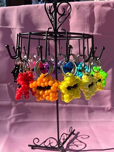 Kandi Star Keychain - Etsy Canada