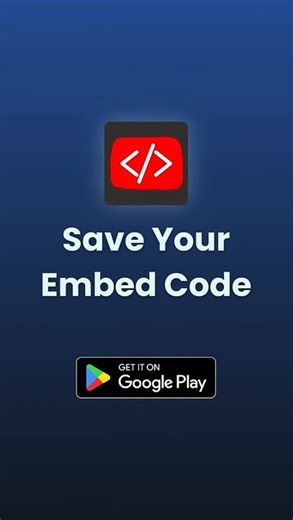 How To Generate YouTube Embed Code In Just Click | Video Embed Code