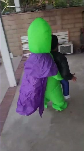 Alien costume funny video tik tok
