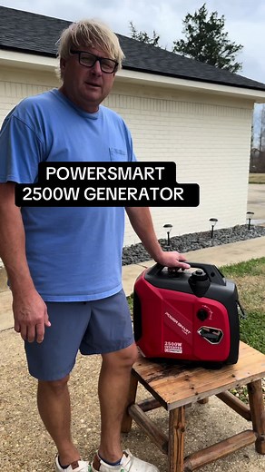 #powersmart #powersmartgenerator #camping #hunting #outdoors #storm #powersmart2500wgenerator #hurricaneseason #hurricane #poweroutage #inverter #powersupply #jobsite