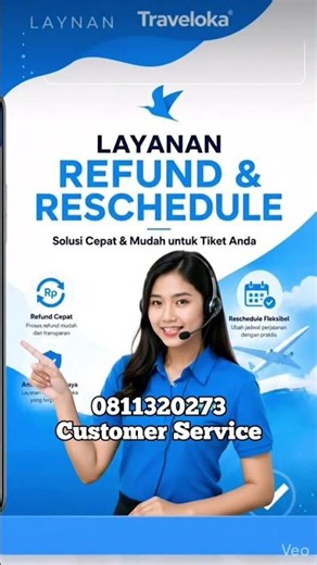 Refund & Reschedule Tiket Pesawat di Traveloka