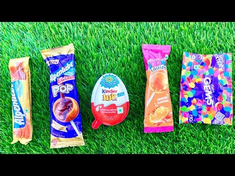 Satisfying Asmr Lollipops candy and chocolate Opening video Yummy Candy Unboxing