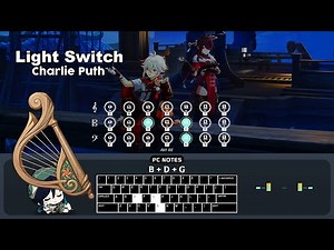 Charlie Puth - Light Switch | Windsong Lyre Cover【Genshin Impact】